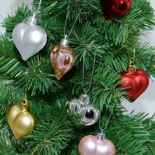 Valentines Day hanging decoration Christmas Ornaments Christmas Tree Five-pointed Star Love Feather Pendant Home Decor рождеств