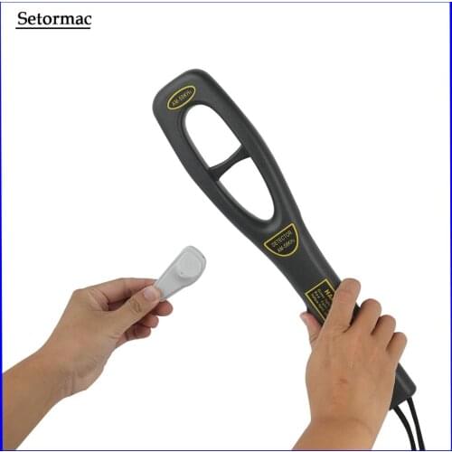 Handheld EAS Tag Detector 58Khz Security Systems Anti Shoplifting System Sound Light Alarm