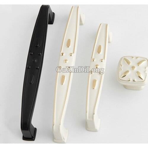 Luxury 10PCS European American Style Kitchen Door Furniture Handle Cupboard Drawer Wardrobe Wine Cabinet Pulls Handles and Knobs