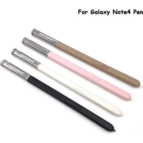 Universal Capacitive Stylus Smart Phone Touch Screen Pen For Samsung Galaxy Note4 Note 4 N9100 Cellphone Replacement S-Pen Black