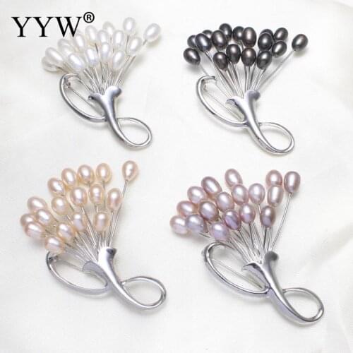 YYW Flower Brooches For Clothes