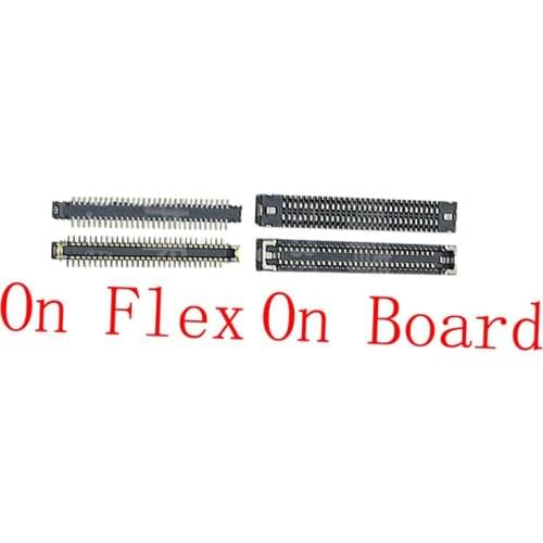 2Pcs Usb Charger Charging Dock Port FPC Connector For Xiaomi Mi 10lite 10 Lite 10T Mi10 Pro 10Tpro Redmi K30S Board Plug 60pin