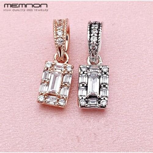 Winter Luminous Ice Pendant charms 925 sterling silver dangle rose bead fit bracelet necklace DIY Jewelry for Christmas Gift