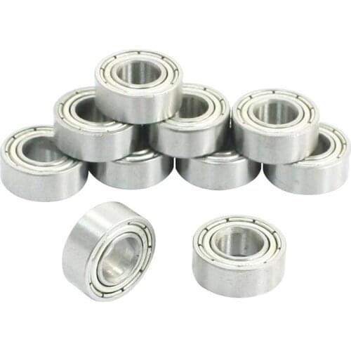 New 6mm x 13mm x 5mm Miniature Deep Groove Radial Ball Bearings 686Z 10Pcs
