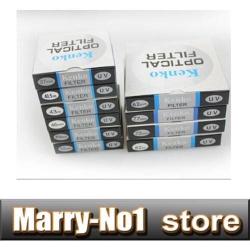 10pcs kenko UV Filter 27 30.5 39 37 43 40.5mm/46/37/49/52 55 58mm for NEX-3N NEX-5N NEX-5R NEX-6 & 1 J1 J2 J3 S1 V1