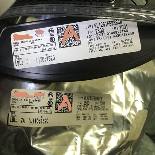 2PCS WL1251FEBRSCR WL1251FEB WL1251 WL1251F Electronic components chip IC