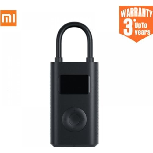 XIAOMI MIJIA Electric Pump Intelligent Digital Tire Pressure Portable Air pumping shock for Car Motorcycles bikes Football