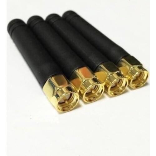 5pcs/lot 5cm Gain 2DB Straight SMA Male Plug 2.4G Antenna For WiFi / 2.4g/3g Small Module Antenna