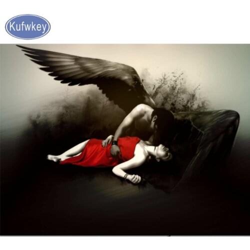 Diy diamond embroidery love angel 5d diamond painting,full diamond mosaic picture of rhinestones cross-stitch christmas art