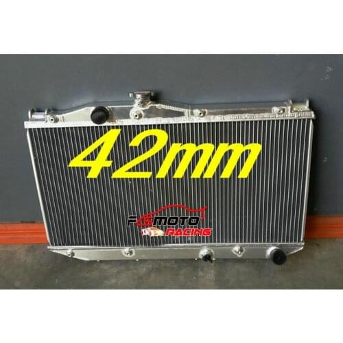 Aluminum Radiator For TOYOTA Camry SV20 SV21 SV22 1.8L 2.0L 1987-1992 AT/MT 1988 1989 1990 1991 1992 87 88 89 90 91 92