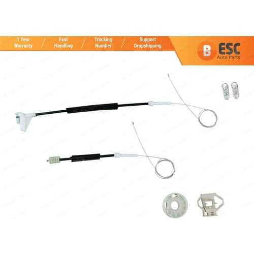 ESC Auto Parts EWR444 Electrical Power Window Regulator Repair Kit Rear Left Door for Skoda Octavia 1U MK1 Ship From turkey