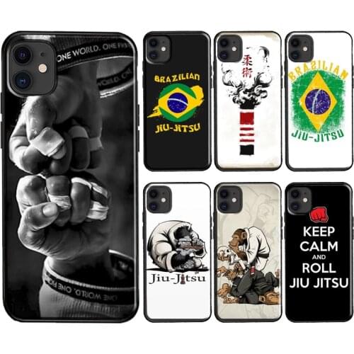 BJJ Brazilian Jiu Jitsu Case For iPhone 8 6S 7 Plus SE 2020 Cover For iPhone XR X XS 11 12 Pro Max mini Coque