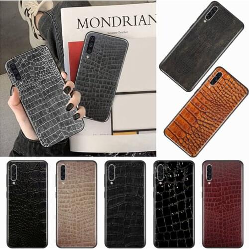 Crocodile skin animal print Phone Case For Samsung galaxy S 7 8 9 10 20 edge A 6 10 20 30 50 51 70 note 10 plus