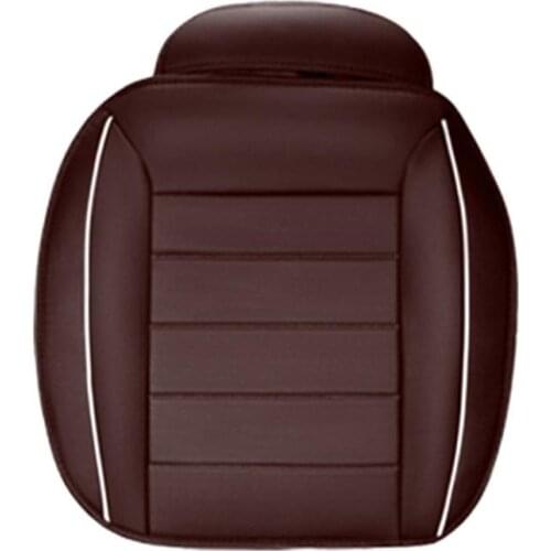 Four Season Car Seat Convenient Practical User-friendly Design Cover Breathable PU Leather Front Seat Cushion Protector