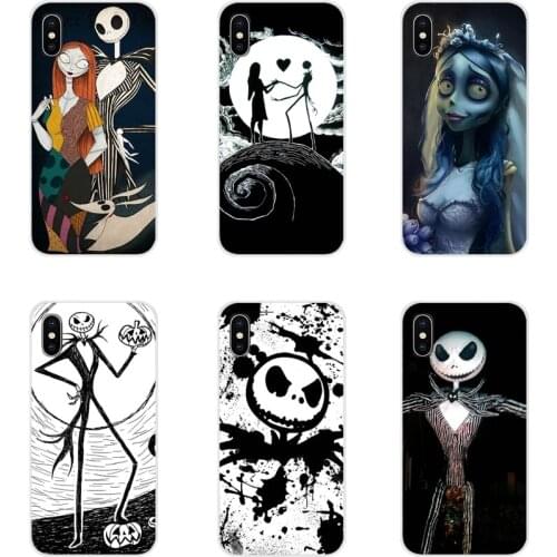 Jack skellington For Xiaomi Mi4 Mi5 Mi5S Mi6 Mi A1 A2 A3 5X 6X 8 CC 9 T Lite SE Pro Accessories Phone Cases Covers