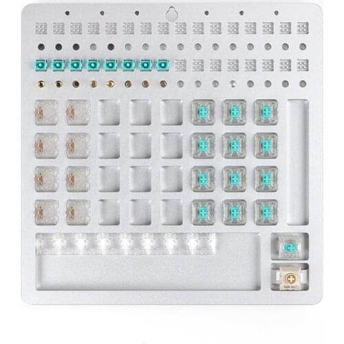 JKDK 32 Switches Switch Tester Opener Lube Modding Station DIY Cover Removal Platform For Cherry Mechanical Keyboard