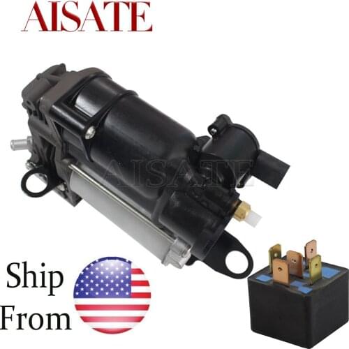 Air Suspension Compressor With Air Valve+Compressor Relay For Mercedes W221 S350 S400 S450 S500 S600 S63 S65 AMG C216 2213200704