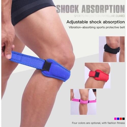 Fitness Knee Pads Support Patella Belt Elastic Bandage Tape Sport Strap Mtb Knee Pads Protector Band Cycling Soccer Crossfit Gym