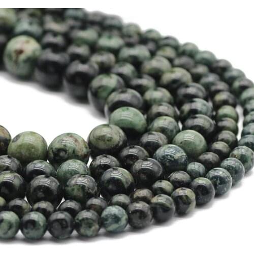 Natural Stone New Kambaba Jaspe Spacers 6/8/10MM Round Loose Beads For Jewelry Making DIY Bracelets Necklace Accessories