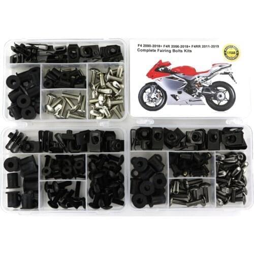 Fit For MV AGUSTA F4 F4R F4RR Full Fairing Bolts Kit Complete Bodywork Screws Nuts Side Covering Bolts