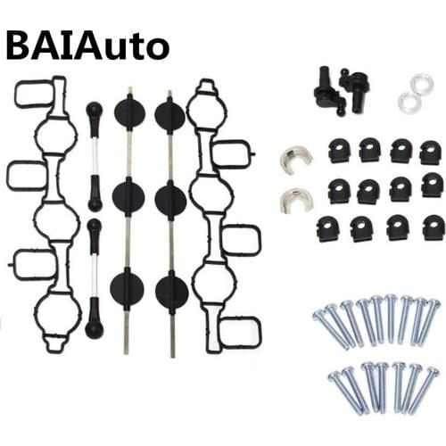 059 129 711 DC 1 Set Intake Manifold Repair Kit Swirl Flaps For AUDI A4 A6 VW Touareg Intake Mani-fold Repair Set 059129711CK