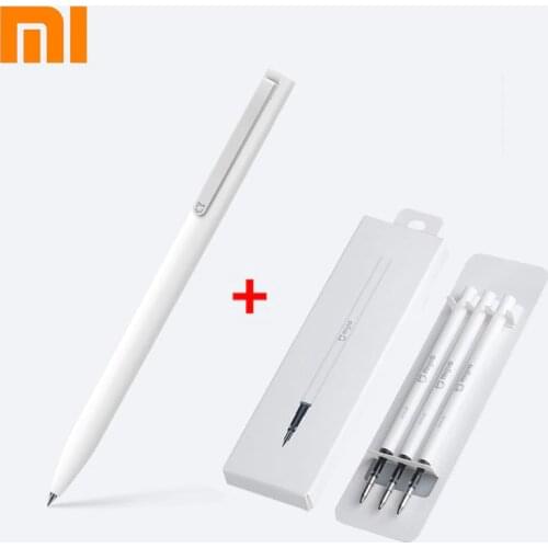 Original Xiaomi Mijia Sign Pen MI Pen 9.5mm Signing Pen PREMEC Smooth Switzerland Refill MiKuni Japan Ink (Black/Blue) Best Gift