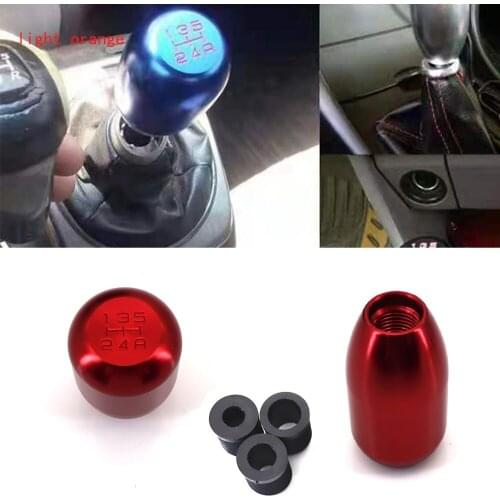 Gear Shift Knob MT Car 5 Speed JDM Aluminum Shift Knob Manual Gear Stick Shifter