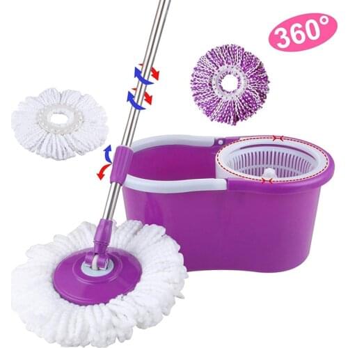 Microfiber Mops Head Replacement 360 Rotating Head Microfiber Spinning Floor Mop Head for Housekeeper Home Floor Cleaning Mop