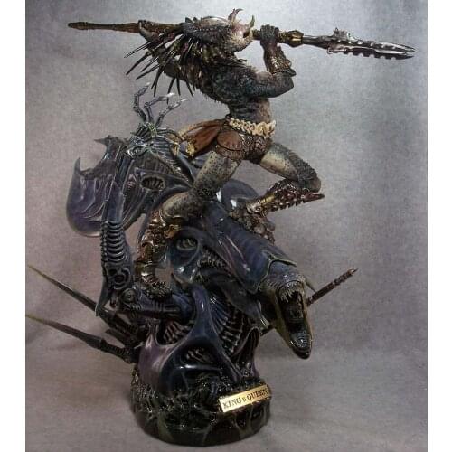 [Spot] Narin King&Queen King War Queen Alien Queen GK 1/6 White Model