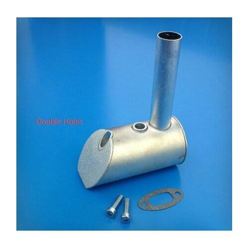 Double Holes Exhaust Pipe for DLE60 Gasoline/Petrol Engine