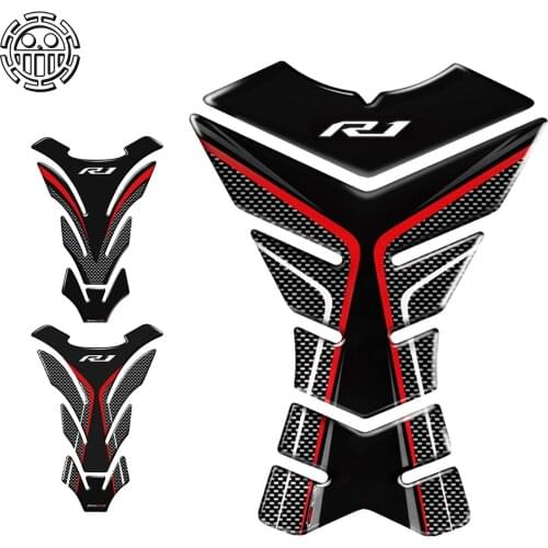 Yzf r1 Motorcycle Tank Pad Protector Decals Stickers Case for Yamaha R1 R1M YZF-R1 Tankpad sticker