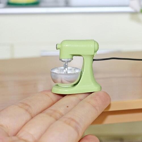 1PCS Cute Mini 1/12 Miniature Dollhouse Blender Pretend Play OB11 BJD Doll House Kitchen Cooking Set Accessories Toy