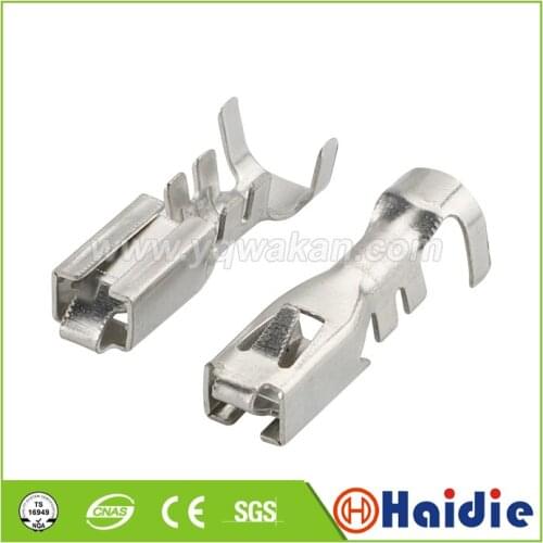 Free shipping 100pcs auto wire terminal for elcetric connector, G399 crimp loose pins loose terminals DJ621B-4.8x0.8C