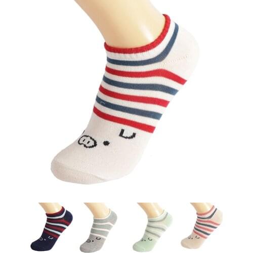 2 pieces = 1 pairs new spring summer cotton women slipper socks pure color cartoon lovers women socks women socks