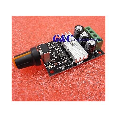 2PCS DC 6V-28V 3A PWM Motor Speed Varible Regulator Controller Switch diy electronics