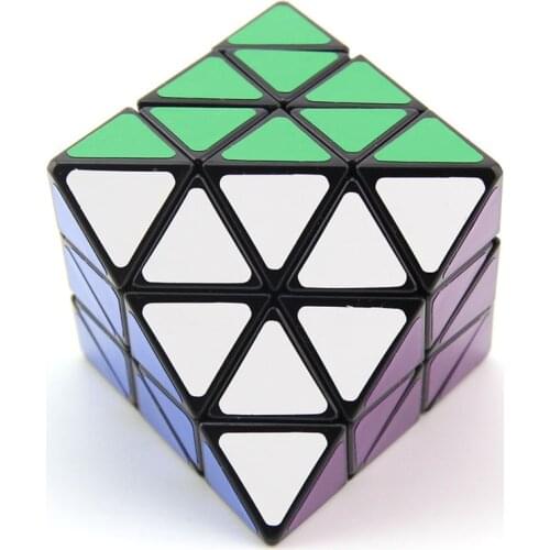 LanLan 8 Axis Octahedron Skewbed Magic Cube Diamond Professional Speed Puzzle Antistress Educational Toys For Children