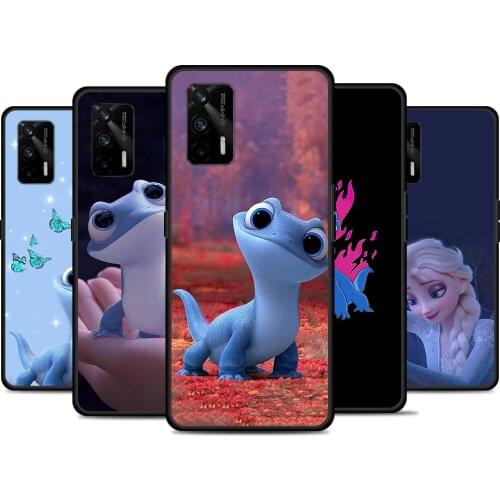 Bruni Frozen 2 For Realme 8 GT Neo Flash Edition Explorer Master Q3 Pro Narzo30 C21 C11 C20A C21Y Phone Case
