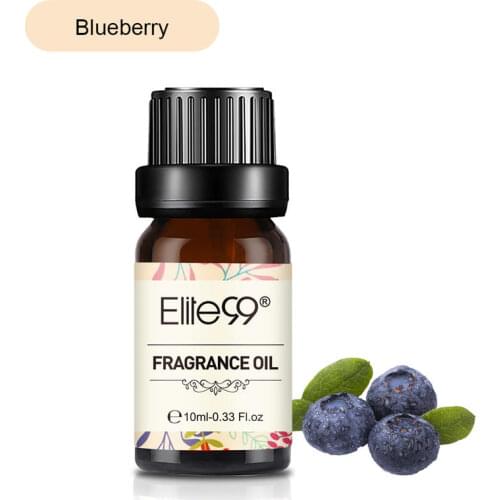 Elite99 10ml Fruit Plant Essential Oils Blueberry Fragrance Oil For Aromatherapy Diffusers Orange Spiced Berry Raspberry Lemon
