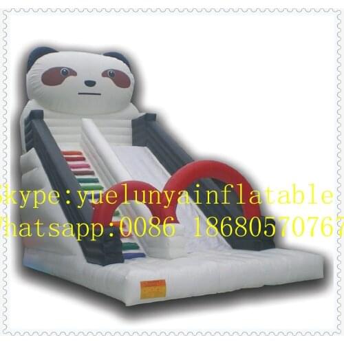 Factory direct Inflatable slide,Inflatable castle, Rainbow slide,Panda slide KY-11