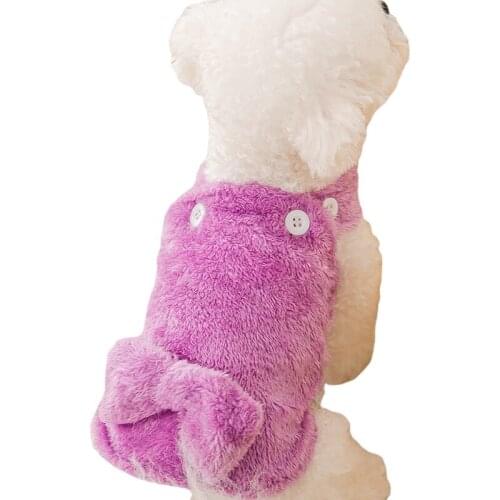 Fleece Dog Vest Coat Cat Puppy Clothes Winter Pet Clothing Yorkshire Pomeranian Maltese Poodle Bichon Schnauzer Corgi Costume