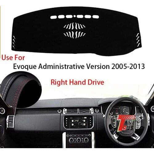 TAIJS Factory Protective Leather Car Dashboard Cover For LAND ROVER Evoque Adiministrative Version 2005-2013 Right hand drive
