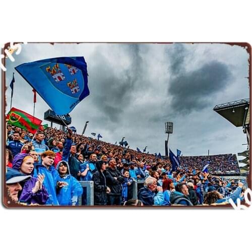 Hill 16 Dublin Fans Poster Metal Plaque Wall Mural Plaques Design Party Tin Sign Poster