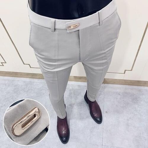 MYAZHOU Mens Wedding Pants