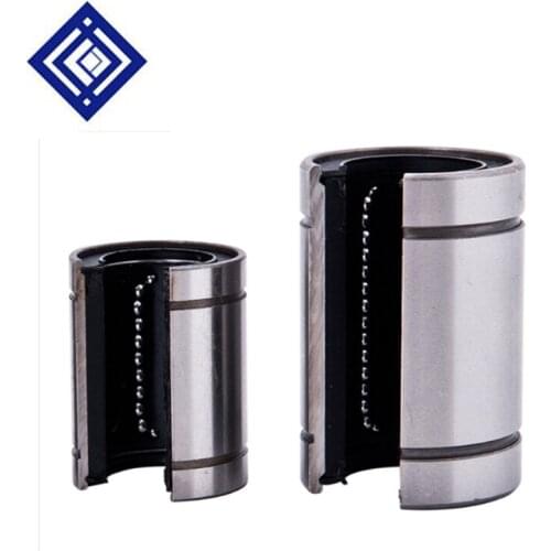 2pcs/lot Guideway Sliding Block Carving Machine Parts LM Series Linear Open Bearing LM20/25/16