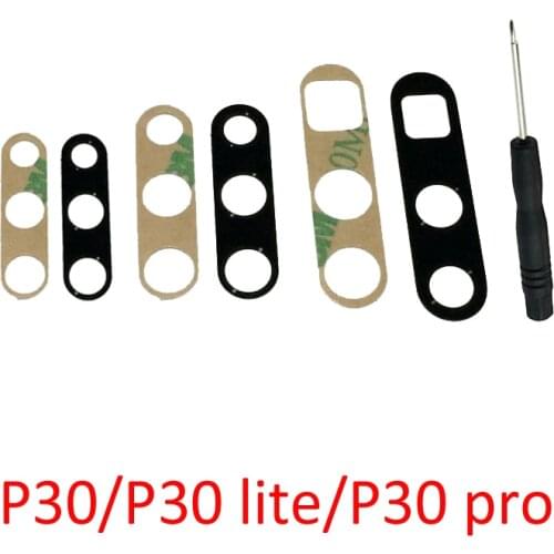 New Phone Camera Lens For HUAWEI P30 Lite P30 Pro Original Housing Rear Back Camea Crystal Protector Glass Cover + Tools