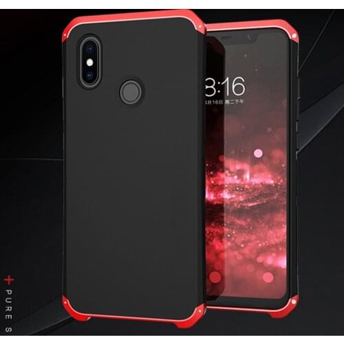 Upgrade Anti-fall Metal Frame PC Back For Xiaomi 8 Mi8 Mi 8 SE Aluminum Alloy Mobile Xiaomi8 M8 Bumper CASE Cover