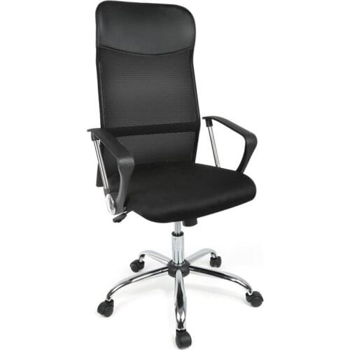 Mesh Office Chair Liftable Office Chair 360° Rotatable Boss Chair Modern Minimalist Office Supplies Ergonomic Swivel Chair HWC