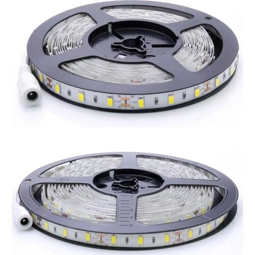 Super Bright Flexible 5M 14.4W/Meter SMD 5630 300 Leds Daylight White(6000-6500K) LED Strip Ribbon