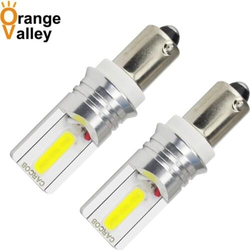 2pcs BA9S T4W LED Car LEDs light T2W T3W H5W interior License Plate light COB high light 36 wick DC 10-20V