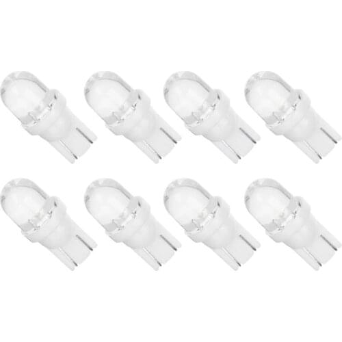 VODOOL 8Pcs/set 12V 5W T10 W5W White LED Side Car Vehicle Wedge Reading Light Width Lamp Bulb Automobile Car Turn Signa Lamp